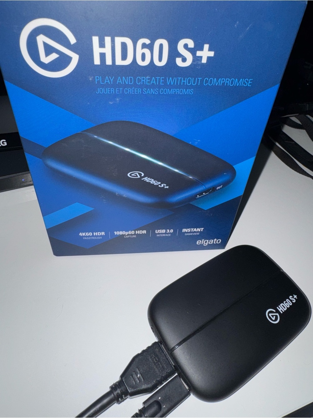 Elgato HD60 S+, External Capture Card, Stream and Record